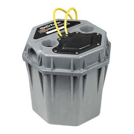 SinkDrainPumpSystem, 10ft, 1/2hp, 115VAC MPN:405P