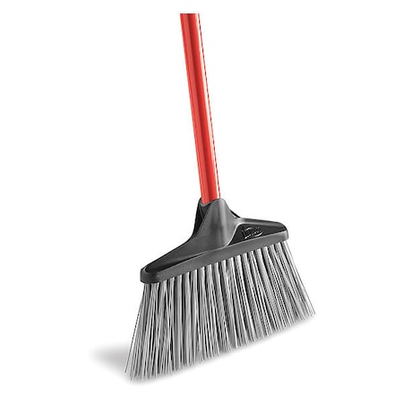 Libman Stiff Sweep Lobby Broom, Steel Handle, 38