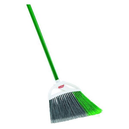 Libman Large Precision Angle Broom, Steel Handle, 13