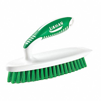 Scrub Brush Iron Handle PET Bristles PK6 MPN:16