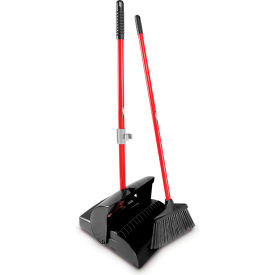 Libman®917 Commercial Lobby Broom & Dust Pan Set - Closed Lid 917 - Pkg Qty 2