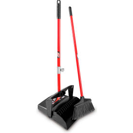Libman Commercial Lobby Broom & Dust Pan Set - Open Lid - 919 919 - Pkg Qty 2