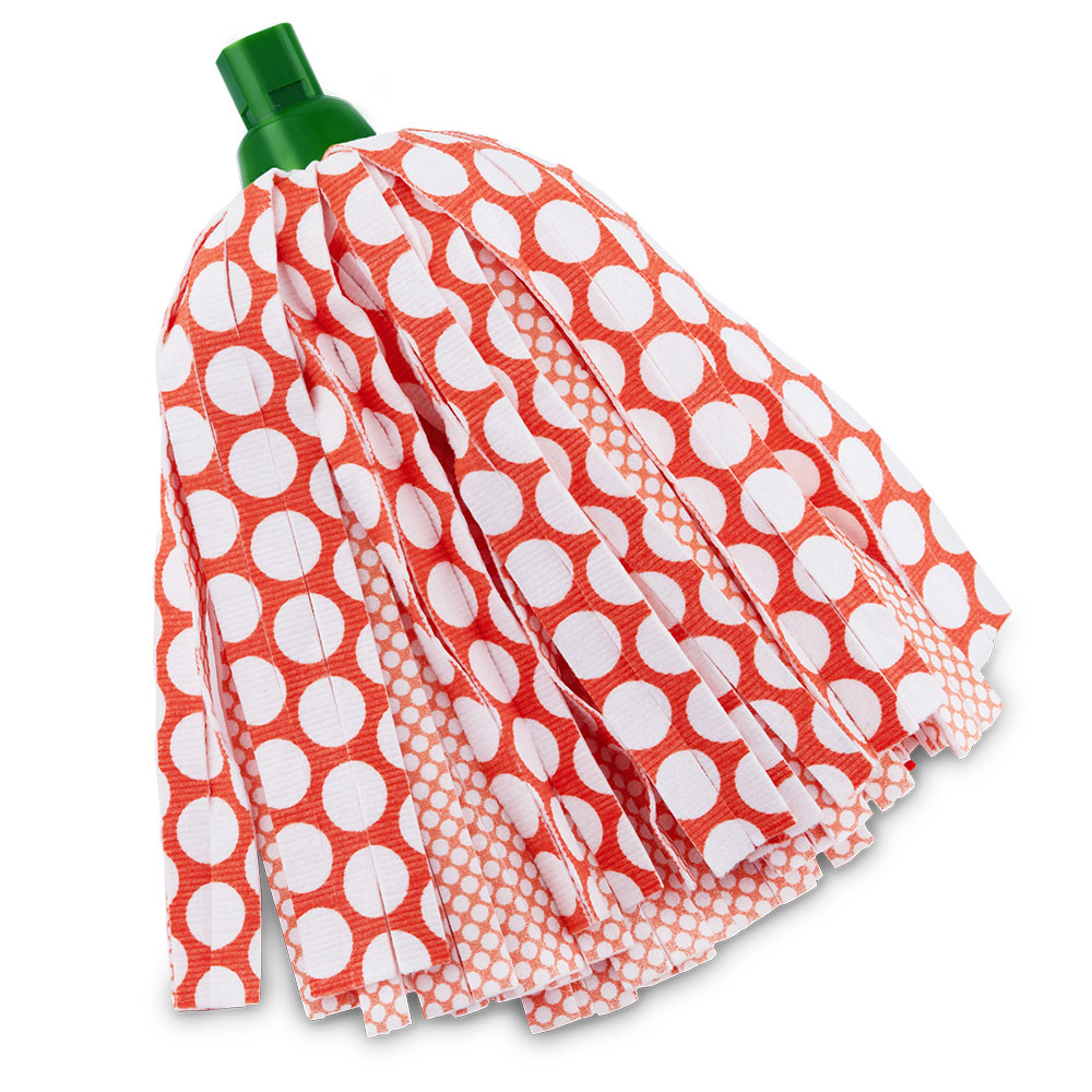 Libman Commercial Heavy-Duty Microfiber Wonder Mop Refills, 10in, Salmon, Pack Of 4 Refills MPN:1229