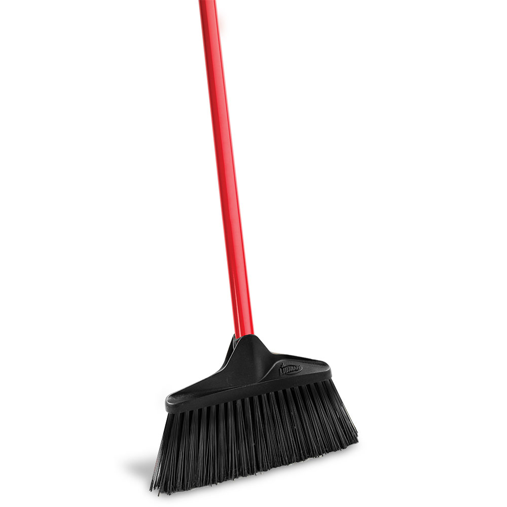 Libman Commercial Steel Lobby Brooms, 10in, Set Of 6 Brooms MPN:915
