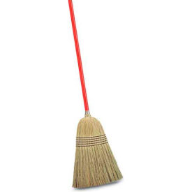 Libman Commercial Janitor Corn Broom - 502 502 - Pkg Qty 6