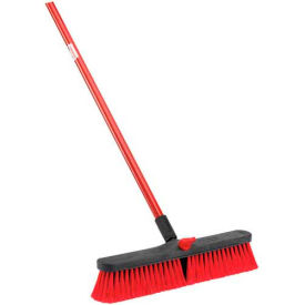 Libman Commercial Push Broom With Resin Block - 18