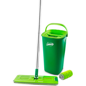 Libman Commercial Rinse N' Wring™ Microfiber Mop System Green 1516