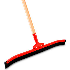 Libman Commercial Standard Duty Curved Floor Squeegee Hard Rubber 24