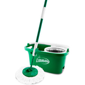 Libman Commercial Tornado Spin Mop System Green/White 1283