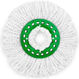 Libman Commercial Tornado Spin Mop Refill Green/White 1284 - Pkg Qty 4