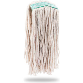 Libman Commercial #16 Wet Mop Head - Cut-End Cotton Brick White 1786 - Pkg Qty 12