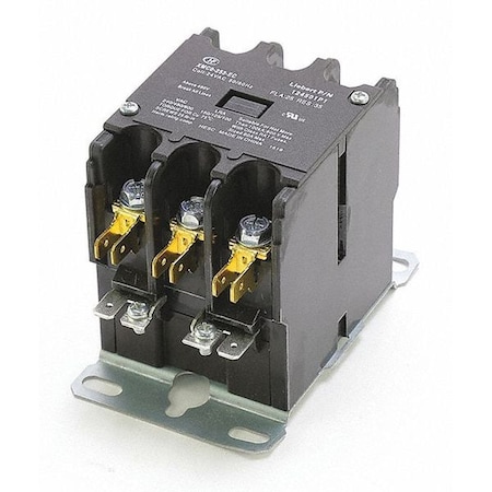 Contactor, 3 Pole, 24V Coil, 15A MPN:124501P1S