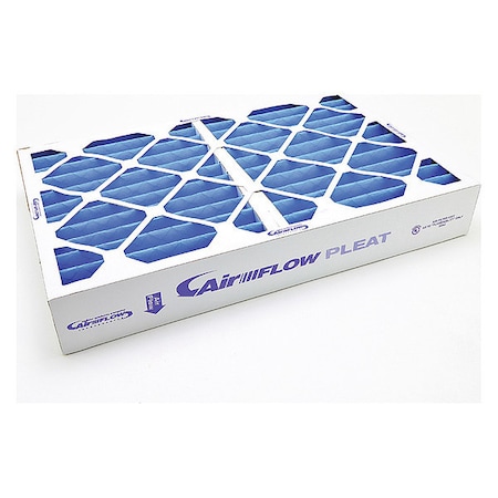 PleatedAirFilter, 16inX25inX4in, MERV8 MPN:195524P2