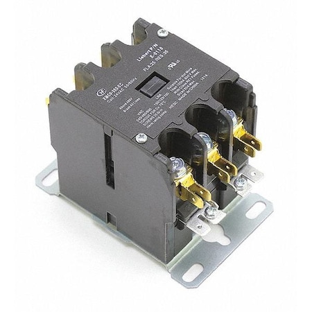 Contactor, Coil, 24V, 3 Pole, 25/30A MPN:E-0110