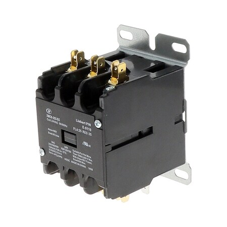 Contactor, 24V, Plastic/Metal MPN:E-0110S