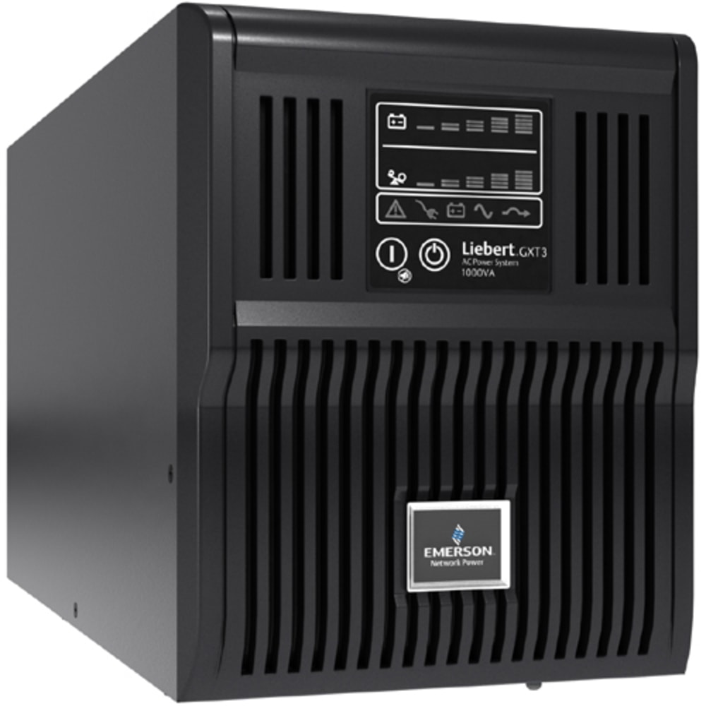 Vertiv Liebert GXT3 1000VA UPS, Mini-Tower Model, UL/c-UL Listed, 120VAC (GXT3-1000MT120) - 1000VA/900W - 5 Minute Full Load - 6 x NEMA 5-15R MPN:GXT3-1000MT120