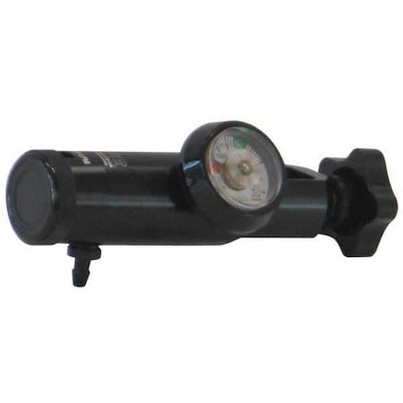 Aluminum/Brass Oxygen Regulator MPN:LIFE-EMS-025-1