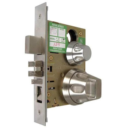 Knob Lockset, Mechanical, Mortise, Grd. 1 MPN:5SS55B/32D