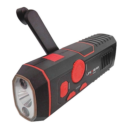 LED Stormproof Crank Light, 30lm MPN:LG38-60675-RED