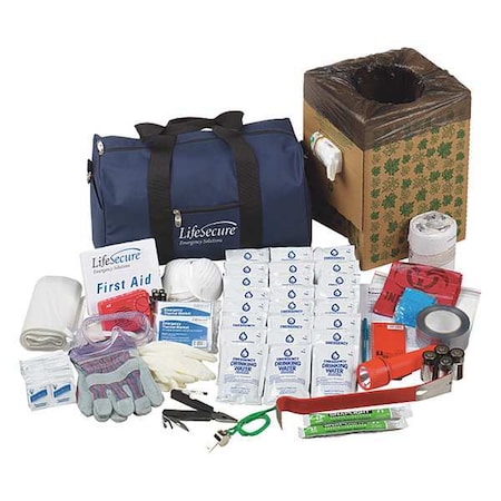 Emergency Kit, Nylon 97 Components, 10 People Served MPN:10100