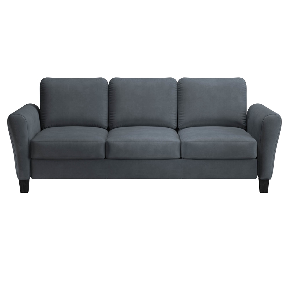 Lifestyle Solutions Winslow Sofa with Rolled Arms, Dark Gray MPN:CCWENKS3M26DGRA