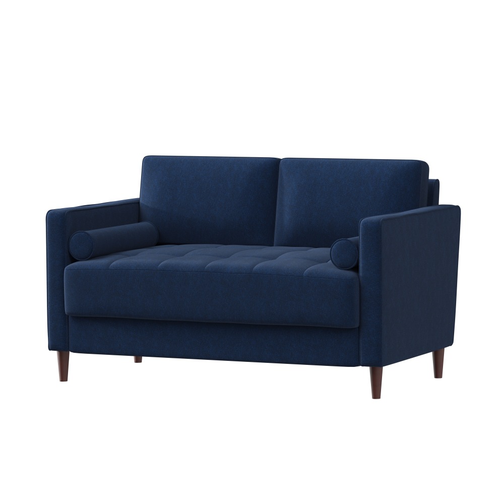 Lifestyle Solutions Lillian Loveseat, Navy Blue MPN:LKLGF2SP2GU3051
