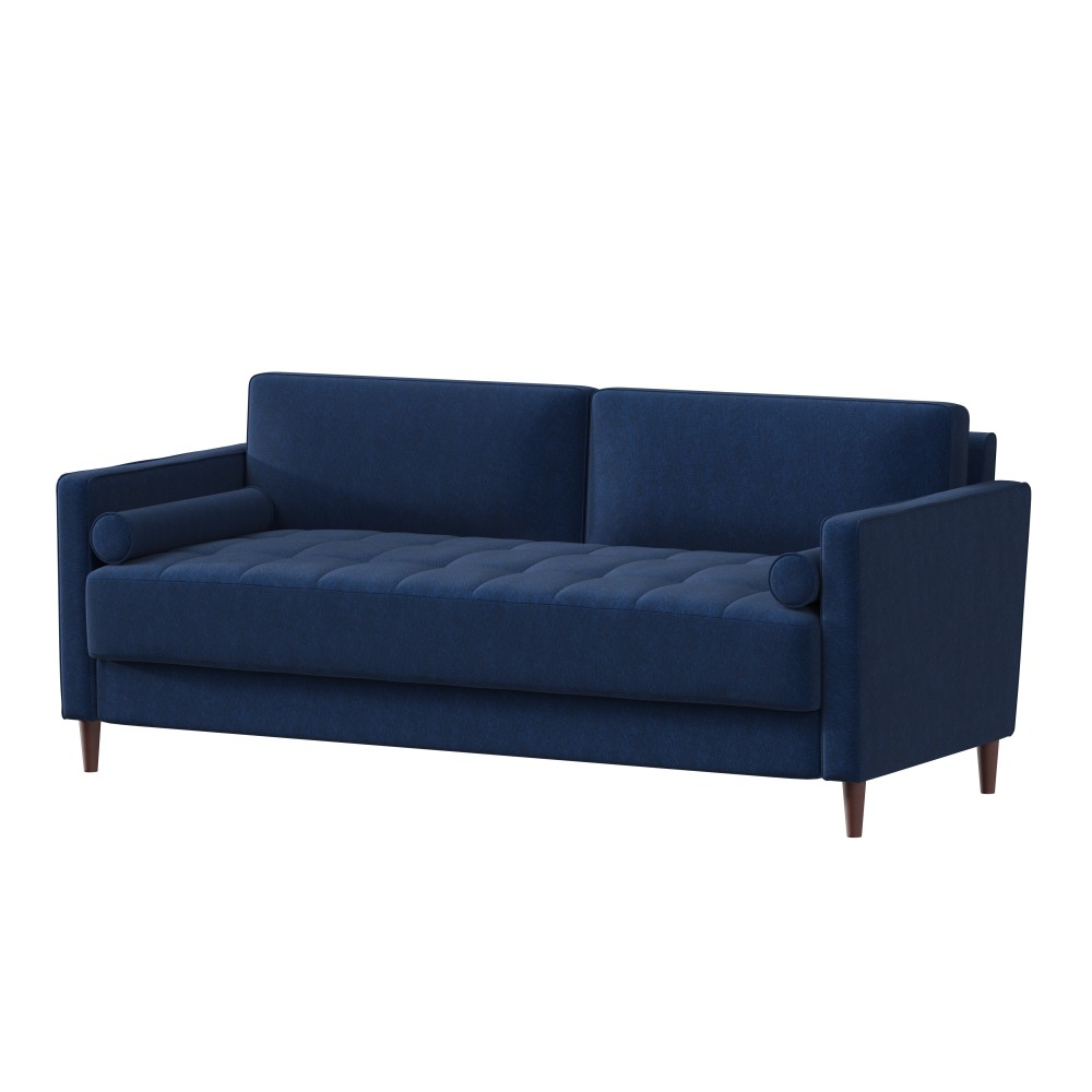 Lifestyle Solutions Lillian Sofa, Navy Blue MPN:LKLGF2SP3GU3051