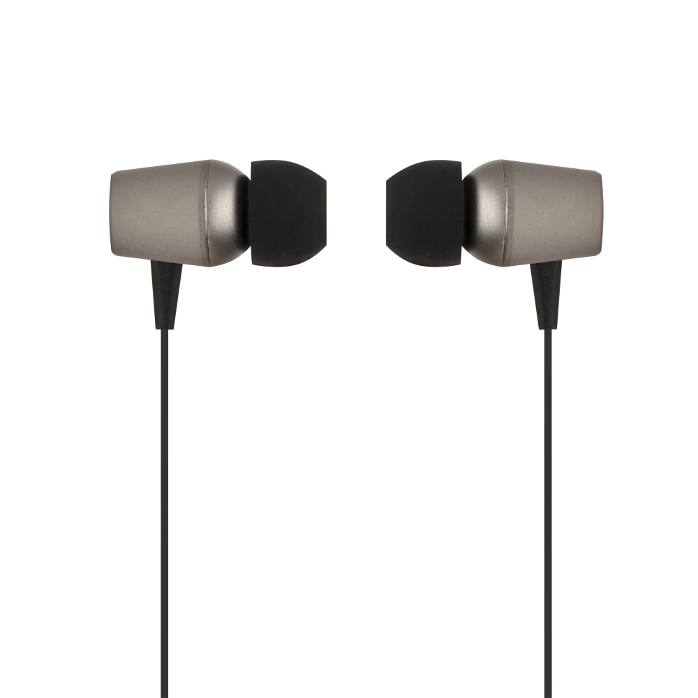 BPM Stream Bluetooth Metal In-Ear Earbuds, Black (Min Order Qty 4) MPN:BPM-BT1004AB-P3