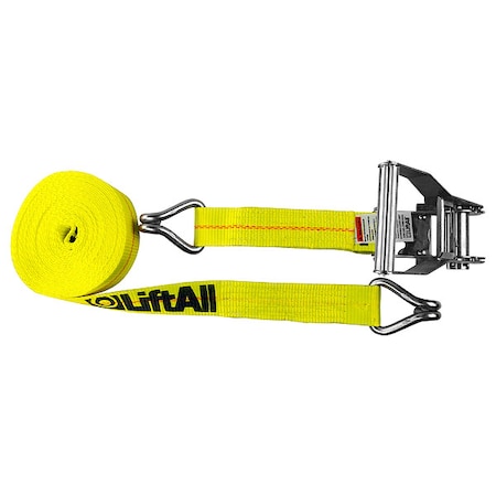Cargo Strap, Ratchet, U-Hook, 27 ft. x 2 in., 3300 lbs MPN:26422