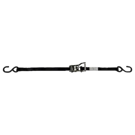 Cargo Strap, Ratchet, 10 ft x 1 In, 1000 lb MPN:60103