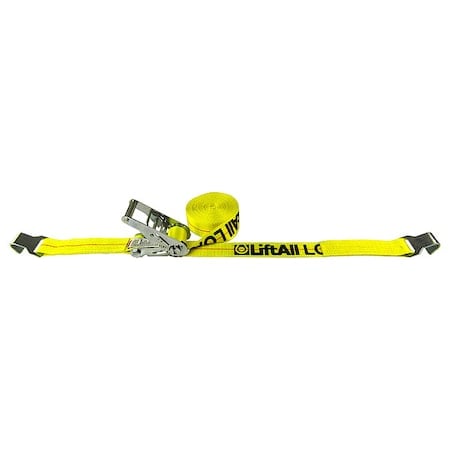 Cargo Strap, Ratchet, 27 ft x 2 In, 1600 lb MPN:60501