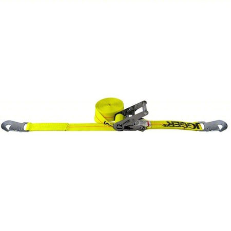 Cargo Strap, Ratchet, 27 ft x 2 In, 1600 lb MPN:60505