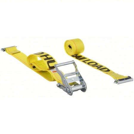 Logistic Ratchet Strap, 12ft x 2In, 1000lb MPN:60808