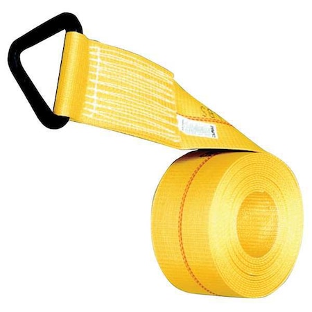 Tiedown, Winch Strap, WLL5000 lb, Trngl MPN:61206