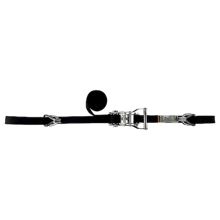 Tie Down Strap, Wire-Hook, Black MPN:6A105