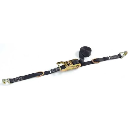 Tie-Down Strap, Ratchet, 16ft x 1In, 700lb MPN:NT10