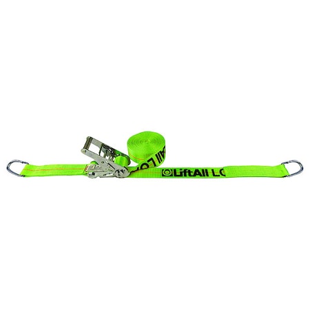 Tiedown, Rtcht Strap Asmbly, 1600 lb, DRing MPN:TE60512
