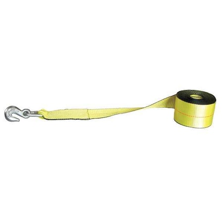 Tiedown, Winch Strap, WLL5000 lb, Grab Hook MPN:TE61209
