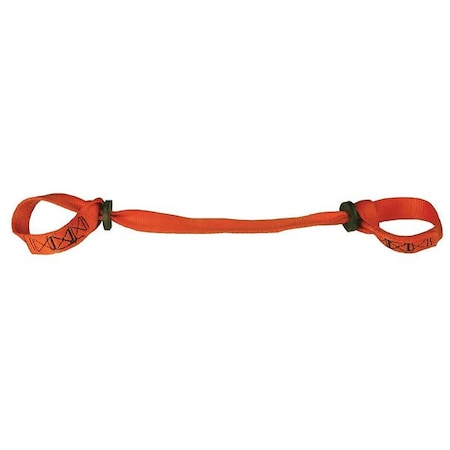 Hose Halter, Hose to Hose, 2 in Max Hose Size, 30 in Overall Length, Nylon, 1 Plies MPN:HH130