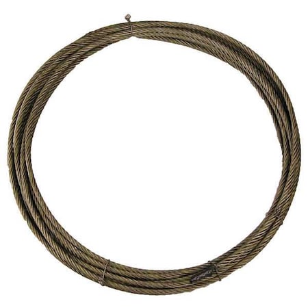 Winch Cable, 1/2 In. x 75 ft. MPN:12619X75