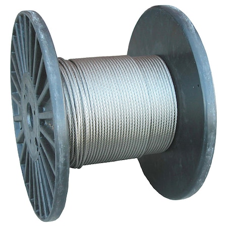 Liftall 14719S 1/4In 7X19 Ss304, Per Ft MPN:14719S