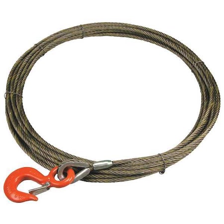 Winch Cable, FC, 7/16 In. x 35 ft. MPN:716WFIX35