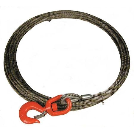 Winch Cable, 7/16 In. x 150 ft. MPN:716WSX150
