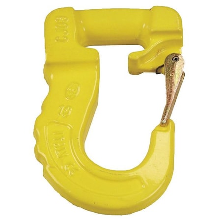 Sling Hook, Steel, 8400 lb., Yellow, Painted MPN:DCH3