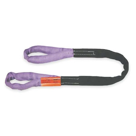 Round Sling, Flat Eye, 6 ft L, 5, 200 lb Cap MPN:EE30X6
