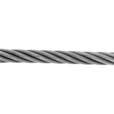 6X19 Iwrc Import Wire Rope Cable-Per Ft MPN:34619I