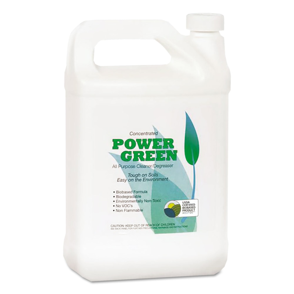 AbilityOne SKILCRAFT 7930013738848, Power Green Cleaner/Degreaser, 1 gal Bottle, 6/Carton MPN:7930-01-373-8848