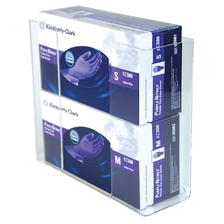 Glove Box Holder, Acrylic, Double MPN:CCG2061281