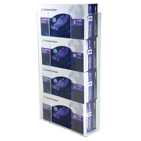 Glove Box Holder, Acrylic, Quad MPN:CCG4061284