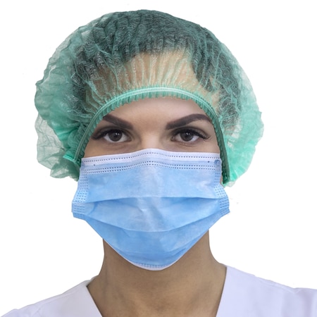 Bouffant Cap 24 in, Green, PK2000 MPN:OBCP89724G